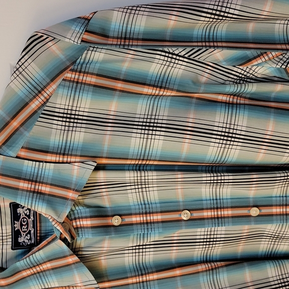 Men's button up long sleeve, XL - Picture 2 of 4